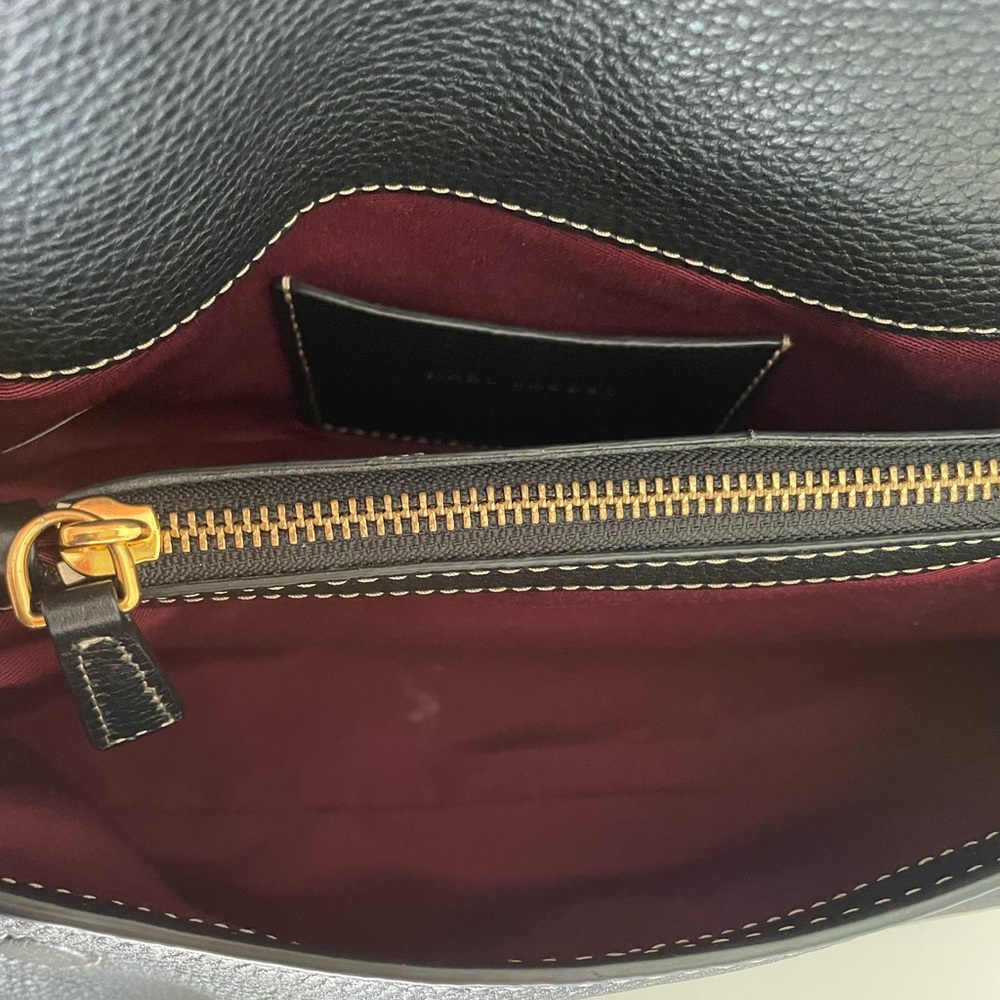 Marc Jacobs Boho Grind Black Satchel Size Medium - Picture 13 of 16